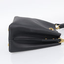 Coach Shoulder Bag Leather 2way Black Gold Auth 211663A-5