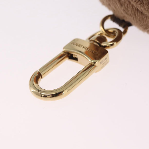 LOUIS VUITTON Monogram Porte Cles LV Louis Snow Charm M03441 LV Auth 211670SM