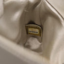 CHANEL Matelasse Chain Shoulder Bag Satin Gold Silver CC Auth 211678A-23