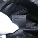 CELINE Macadam Canvas Hand Bag PVC Leather Black Gold Auth 211680A-22