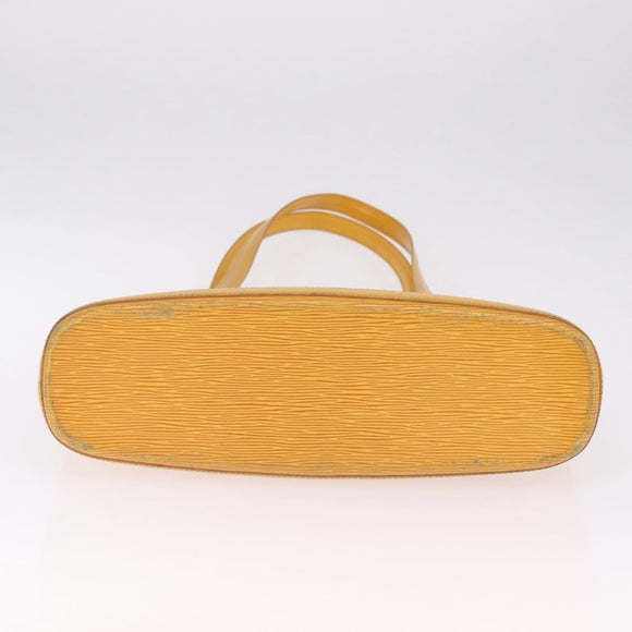 LOUIS VUITTON Epi Lussac Shoulder Bag Yellow M52289 LV Auth 211683