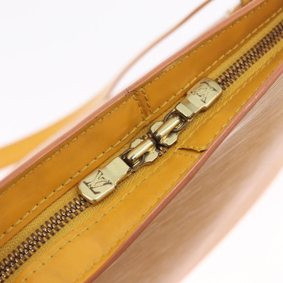 LOUIS VUITTON Epi Lussac Shoulder Bag Yellow M52289 LV Auth 211683