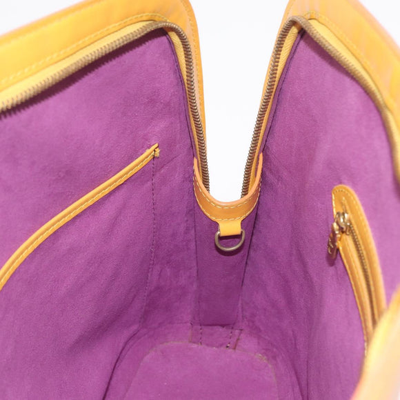 LOUIS VUITTON Epi Lussac Shoulder Bag Yellow M52289 LV Auth 211683