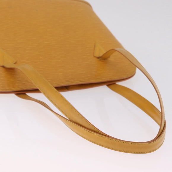 LOUIS VUITTON Epi Lussac Shoulder Bag Yellow M52289 LV Auth 211683