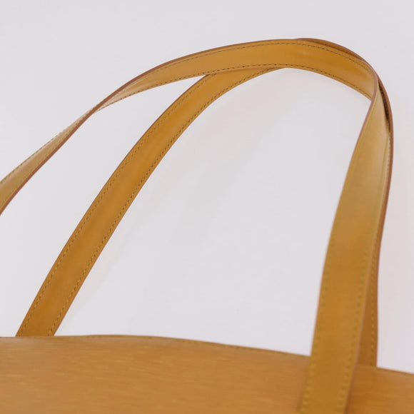 LOUIS VUITTON Epi Lussac Shoulder Bag Yellow M52289 LV Auth 211683