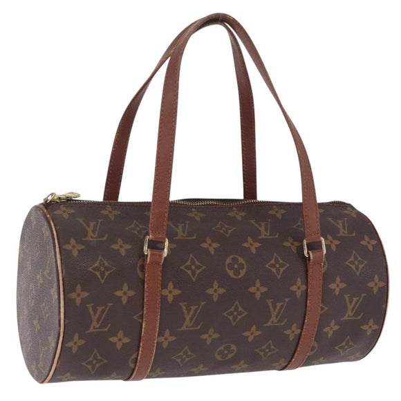 LOUIS VUITTON Monogram Papillon 30 Hand Bag M51365 LV Auth 211684