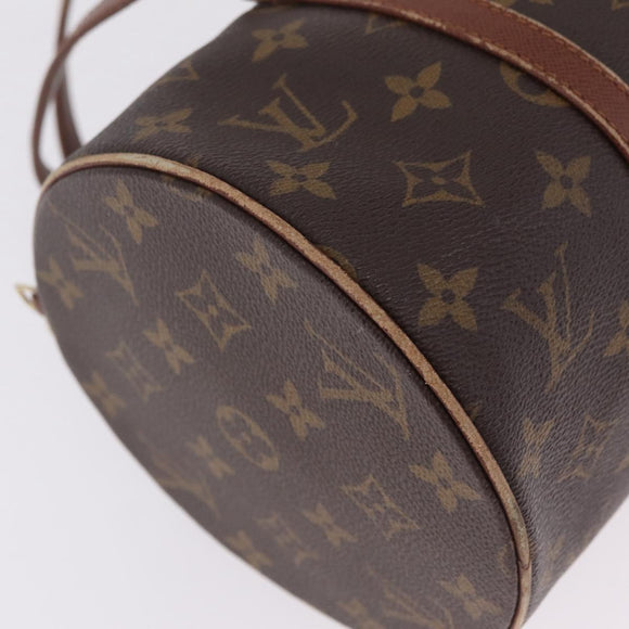 LOUIS VUITTON Monogram Papillon 30 Hand Bag M51365 LV Auth 211684