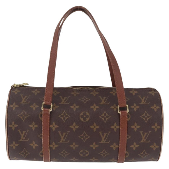 LOUIS VUITTON Monogram Papillon 30 Hand Bag M51365 LV Auth 211684