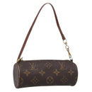 LOUIS VUITTON Monogram Papillon Pouch LV Auth 211685-1