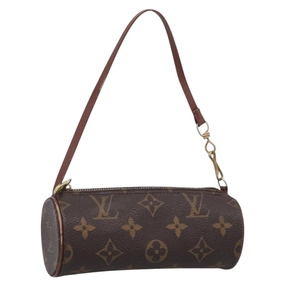 LOUIS VUITTON Monogram Papillon Pouch LV Auth 211685