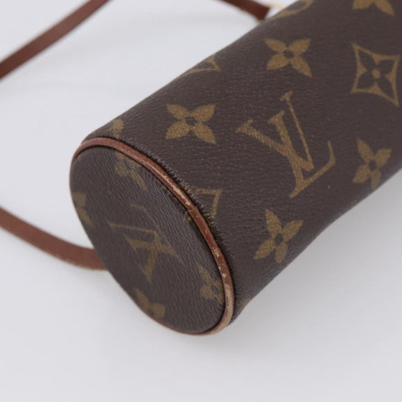 LOUIS VUITTON Monogram Papillon Pouch LV Auth 211685
