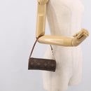 LOUIS VUITTON Monogram Papillon Pouch LV Auth 211685-19