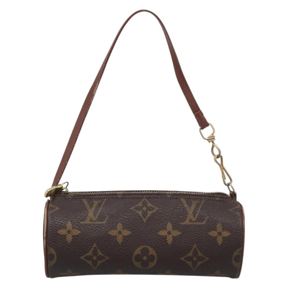 LOUIS VUITTON Monogram Papillon Pouch LV Auth 211685