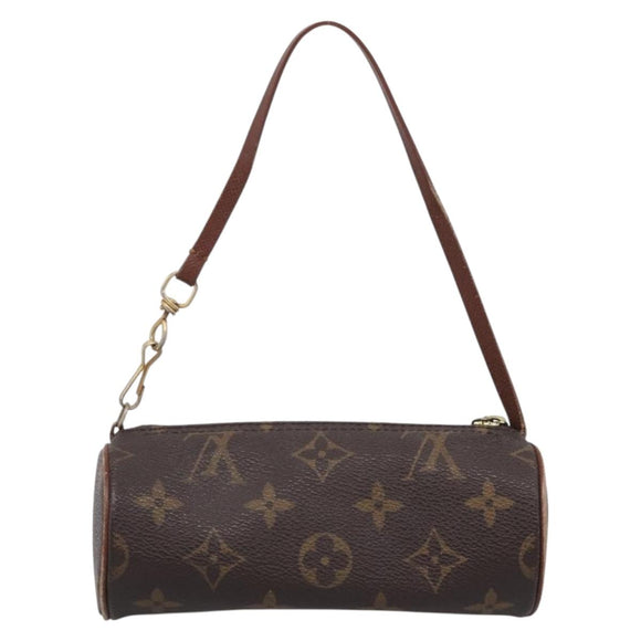 LOUIS VUITTON Monogram Papillon Pouch LV Auth 211685