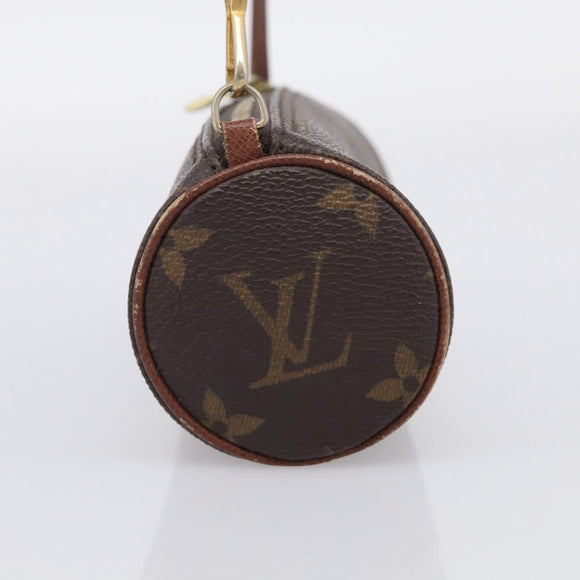 LOUIS VUITTON Monogram Papillon Pouch LV Auth 211685