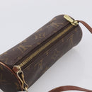 LOUIS VUITTON Monogram Papillon Pouch LV Auth 211685-6