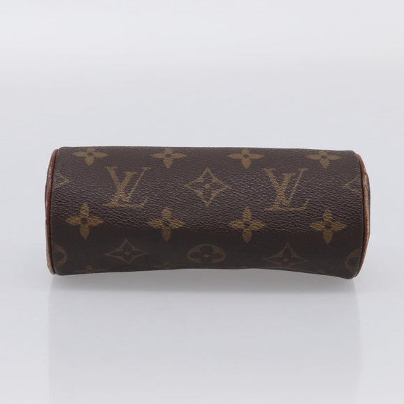 LOUIS VUITTON Monogram Papillon Pouch LV Auth 211685