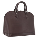 LOUIS VUITTON Epi Alma Hand Bag Mocha M5214D LV Auth 211686-1