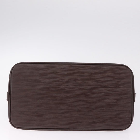 LOUIS VUITTON Epi Alma Hand Bag Mocha M5214D LV Auth 211686
