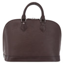 LOUIS VUITTON Epi Alma Hand Bag Mocha M5214D LV Auth 211686-2