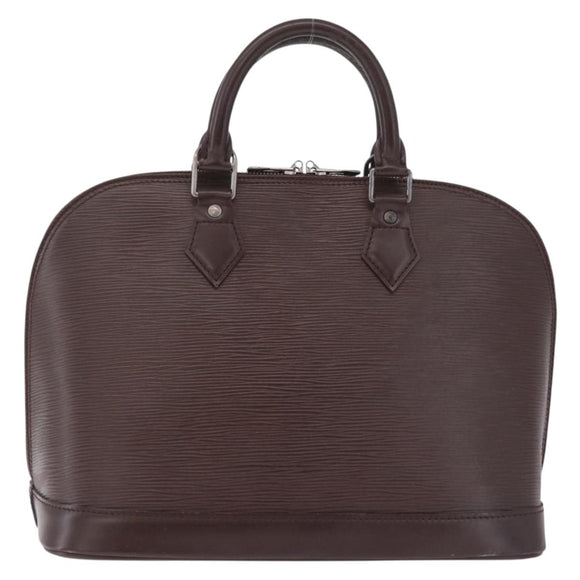 LOUIS VUITTON Epi Alma Hand Bag Mocha M5214D LV Auth 211686