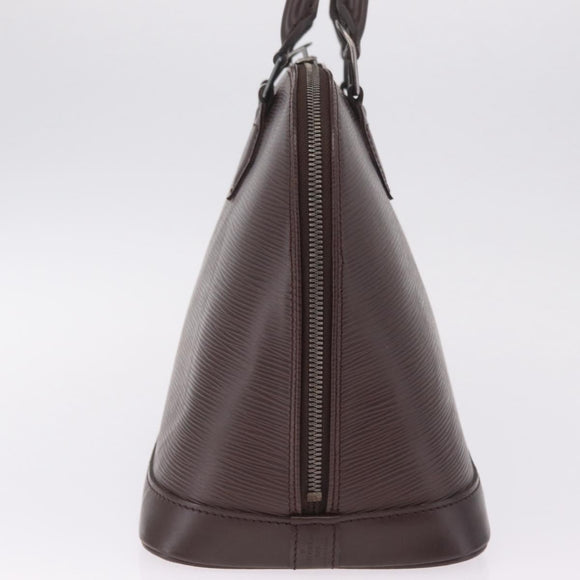 LOUIS VUITTON Epi Alma Hand Bag Mocha M5214D LV Auth 211686