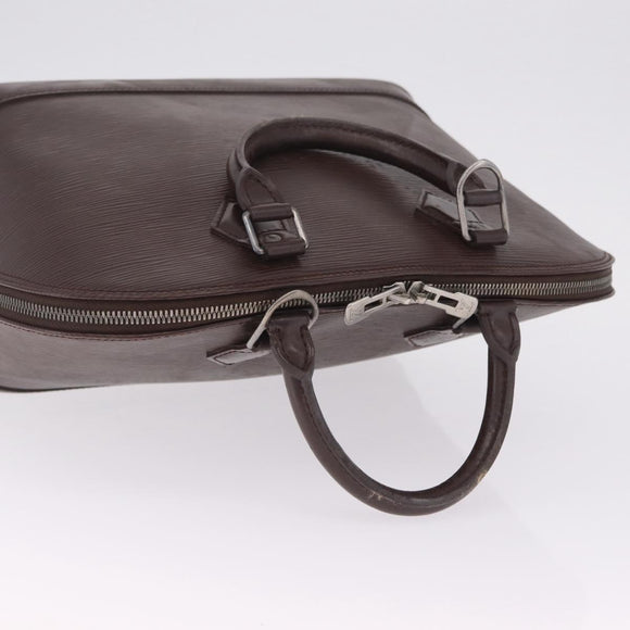 LOUIS VUITTON Epi Alma Hand Bag Mocha M5214D LV Auth 211686