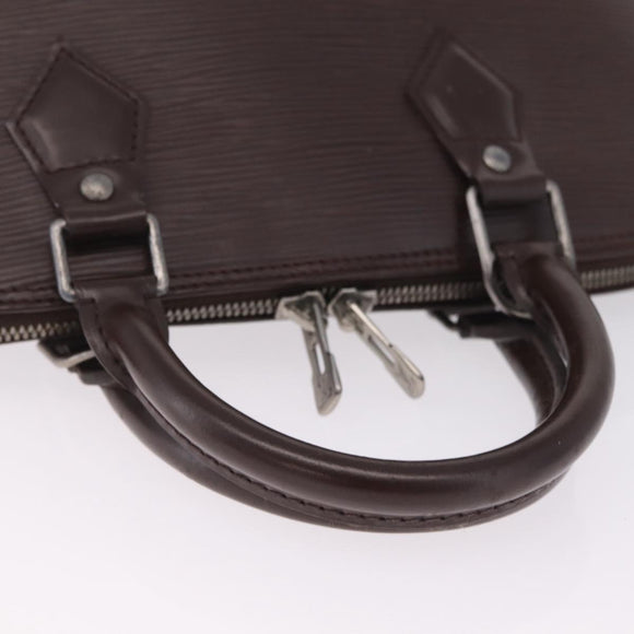 LOUIS VUITTON Epi Alma Hand Bag Mocha M5214D LV Auth 211686
