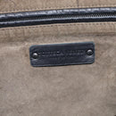 Bottega Veneta INTRECCIATO Shoulder Bag Leather Black Auth 211692A-15