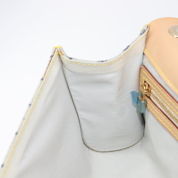 LOUIS VUITTON Monogram Mini Camille Chain Bag Blue M92002 LV Auth 211702SAV