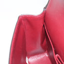 CHANEL Matelasse 25 Chain Shoulder Bag Lamb Skin Black Gold CC Auth 211705SV-25