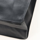 CHANEL Chain Shoulder Tote Bag Lamb Skin Black Gold CC Auth 211710V-13