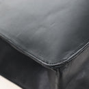 CHANEL Chain Shoulder Tote Bag Lamb Skin Black Gold CC Auth 211710V-14