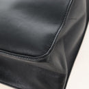 CHANEL Chain Shoulder Tote Bag Lamb Skin Black Gold CC Auth 211710V-15