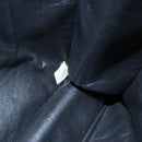CHANEL Chain Shoulder Tote Bag Lamb Skin Black Gold CC Auth 211710V-23