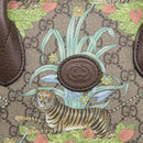 GUCCI GG Supreme Tote Bag PVC 2way Beige Gold 659983 Auth 211718SAM-16