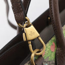 GUCCI GG Supreme Tote Bag PVC 2way Beige Gold 659983 Auth 211718SAM-24