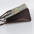 GUCCI GG Supreme Tote Bag PVC 2way Beige Gold 659983 Auth 211718SAM-4
