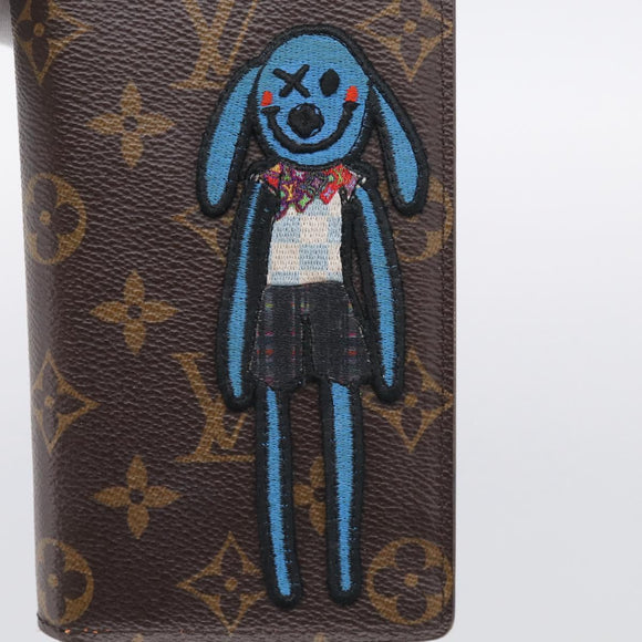 LOUIS VUITTON Monogram LV Friends Brazza Portefeuille NM Wallet LV Auth 211722V