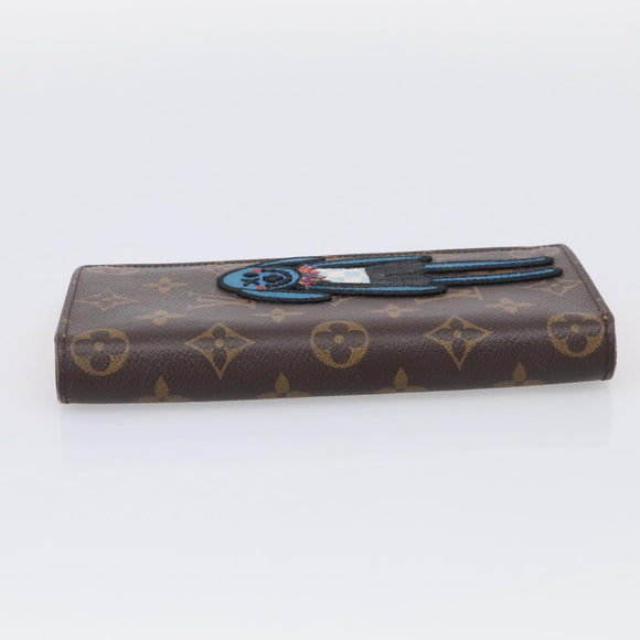 LOUIS VUITTON Monogram LV Friends Brazza Portefeuille NM Wallet LV Auth 211722V