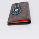 LOUIS VUITTON Monogram LV Friends Brazza Portefeuille NM Wallet LV Auth 211722V-6