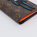 LOUIS VUITTON Monogram LV Friends Brazza Portefeuille NM Wallet LV Auth 211722V-9