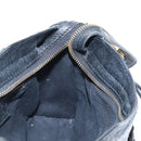 Balenciaga Classic Mini City Bag Punching Leather 2way Black 501065 Auth 211728M-21
