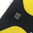 FENDI Mamma Baguette Shoulder Bag Denim Beads Multicolor Auth 211733SM-23