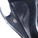 CHANEL Chain Matelasse25 Bag Patent Leather Black Silver CC Auth 211734V-28