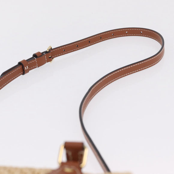 LOUIS VUITTON LV By The Pool Nano Speedy Bag Raffia Beige M83525 Auth 211738SAM