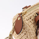 LOUIS VUITTON LV By The Pool Nano Speedy Bag Raffia Beige M83525 Auth 211738SAM-18
