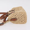 LOUIS VUITTON LV By The Pool Nano Speedy Bag Raffia Beige M83525 Auth 211738SAM-5