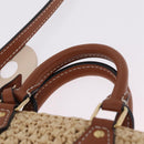 LOUIS VUITTON LV By The Pool Nano Speedy Bag Raffia Beige M83525 Auth 211738SAM-8