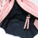 Balenciaga Classic Mini City Bag Leather 2way Pink Silver 300295 Auth 211746V-21
